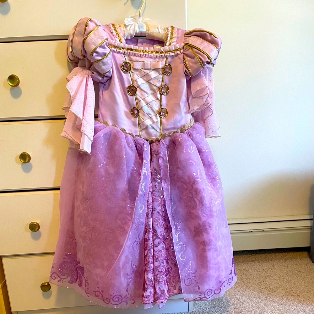 Disney Rapunzel Dress and Shoes